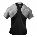 Gym T-back, black, GASP