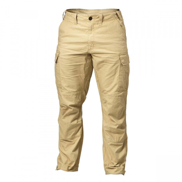 Sjekke Rough Cargo Pant, dark sand, GASP hos SportGymButikken.no