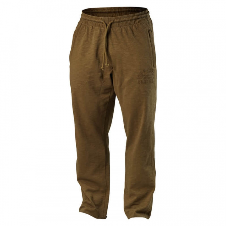 Sjekke Throwback Straight Pant, military olive, GASP hos SportGymButikken.no