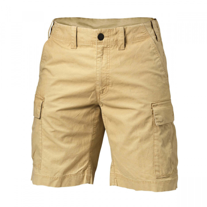 Sjekke Rough Cargo Shorts, dark sand, GASP hos SportGymButikken.no