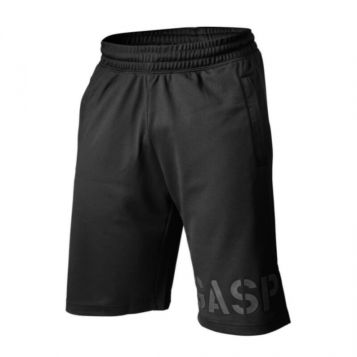 Sjekke Essential Mesh Short, black, GASP hos SportGymButikken.no