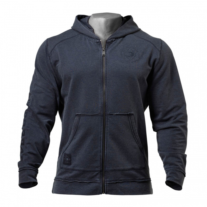 Sjekke Annex Zip Hood, dark navy, GASP hos SportGymButikken.no