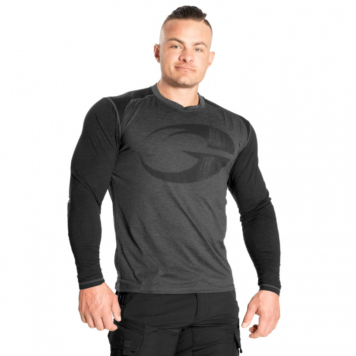 Sjekke Ops Edition LS, grey/black, GASP hos SportGymButikken.no