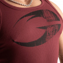 Original Ribbed Tank, maroon, GASP