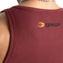 Original Ribbed Tank, maroon, GASP