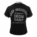 Throwback Slub Tee, black, GASP