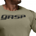 GASP Tee, washed green, GASP