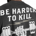 HTK Iron Tee, dark grey melange, GASP