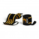 Hardcore Wrist Wraps, black/yellow, GASP