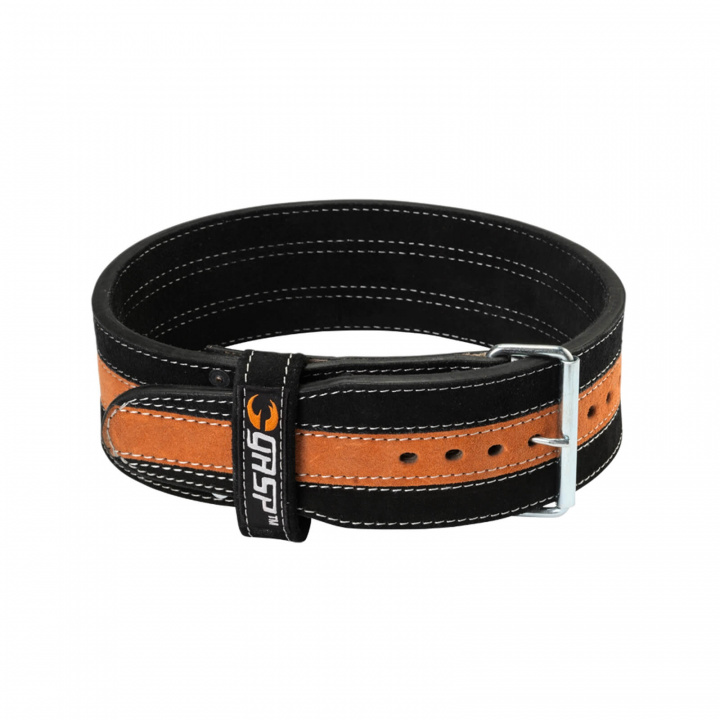 Sjekke GASP Power Belt, black/flame, GASP hos SportGymButikken.no