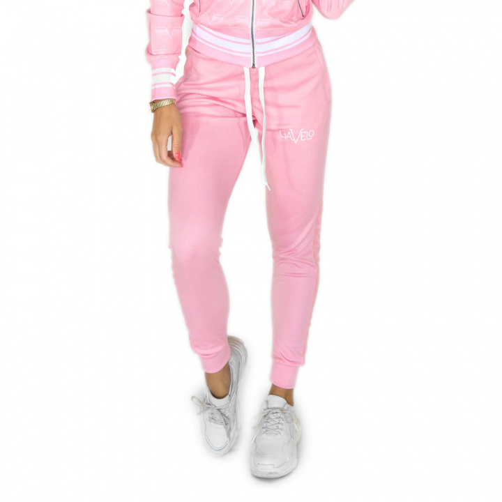 Sjekke Track Pants, bubblegum, Gavelo hos SportGymButikken.no