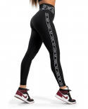 Iconic Compression Leggings, black/white, Gavelo