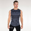 Sniper Sleeveless Tee, blue, Gavelo