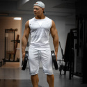 Gavelo Sniper Sleeveless Tee, white, Gavelo