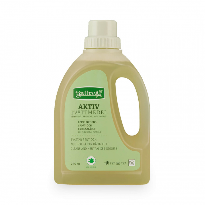Sjekke AKTIV Vaskemiddel 750 ml, Galltvål hos SportGymButikken.no