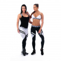 Fitness Tights Combi, black, Nebbia