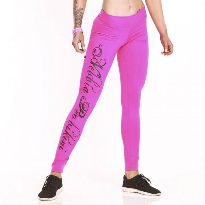 Sjekke Push Up Tights, rosa, Nebbia hos SportGymButikken.no