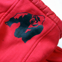 Logo Hooded Jacket, red, Gorilla Wear