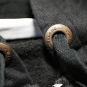 Logo Hooded Jacket, black, Gorilla Wear