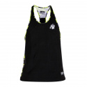 Sacramento Camo Mesh Tank Top, black/neon lime, Gorilla Wear