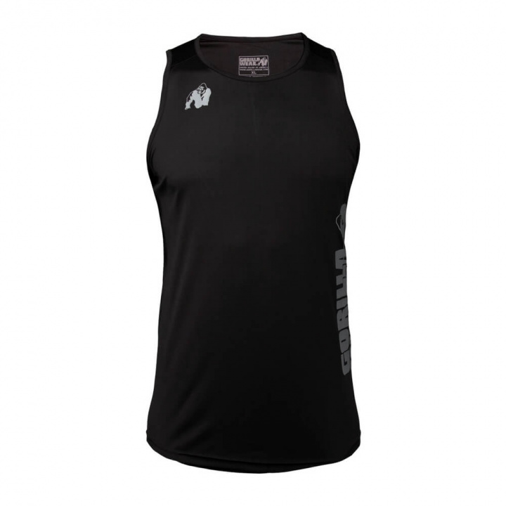 Sjekke Rockford Tank Top, black, Gorilla Wear hos SportGymButikken.no