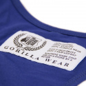 Roswell Tank Top, grey/navy, Gorilla Wear