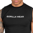 Sorrento Sleeveless T-Shirt, black, Gorilla Wear