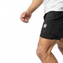 Lowell 2-In-1 Shorts, black