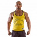 Logo Stringer Tank Top, yellow, Gorilla Wear