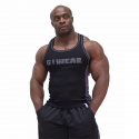 G!WEAR Rib Tank Top, black/grey, Gorilla Wear