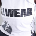 G!WEAR Stringer Tank Top, white, Gorilla Wear