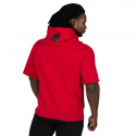 Boston Short Sleeve Hoodie, red/black, Gorilla Wear