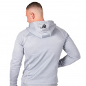 Bridgeport Zipped Hoodie, silver blue, Gorilla Wear