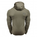 Delta Hoodie, army green, Gorilla Wear