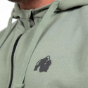 Leon Zipped Hoodie, green, Gorilla Wear