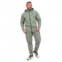 Leon Zipped Hoodie, green, Gorilla Wear