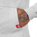 Leon Zipped Hoodie, grey, Gorilla Wear