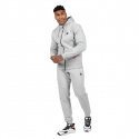 Leon Zipped Hoodie, grey, Gorilla Wear