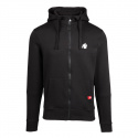 Leon Zipped Hoodie, black, Gorilla Wear