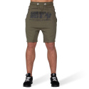 Alabama Drop Crotch Shorts, army green, Gorilla Wear