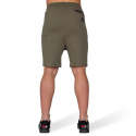 Alabama Drop Crotch Shorts, army green, Gorilla Wear