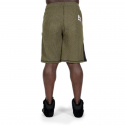 Augustine Old School Shorts, army green, Gorilla Wear