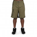 Augustine Old School Shorts, army green, Gorilla Wear