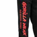 Augustine Old School Pants, black/red, Gorilla Wear