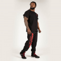 Augustine Old School Pants, black/red, Gorilla Wear