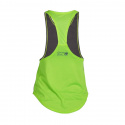 Florida Stringer Tank Top, grey/neon lime, Gorilla Wear