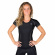 Kjøp Carlin Compression Short Sleeve Top, black/grey, Gorilla Wear hos SportGymB