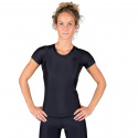 Carlin Compression Short Sleeve Top, black/black, Gorilla Wear