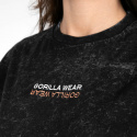 Medina Oversized T-Shirt, washed black, Gorilla Wear