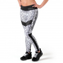 Pueblo Tights, black/white, Gorilla Wear